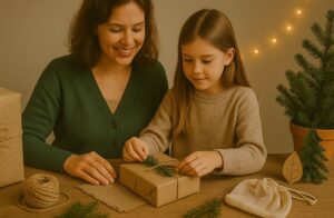 Julen er en ideel tid til at lære børn mere om bæredygtighed